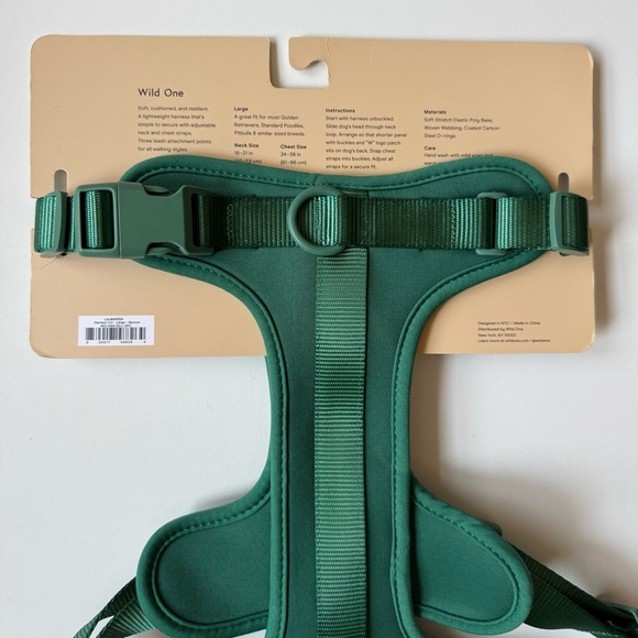 Wild One Dog Harness 3.0 - Large - Spruce - Picture 4 of 14